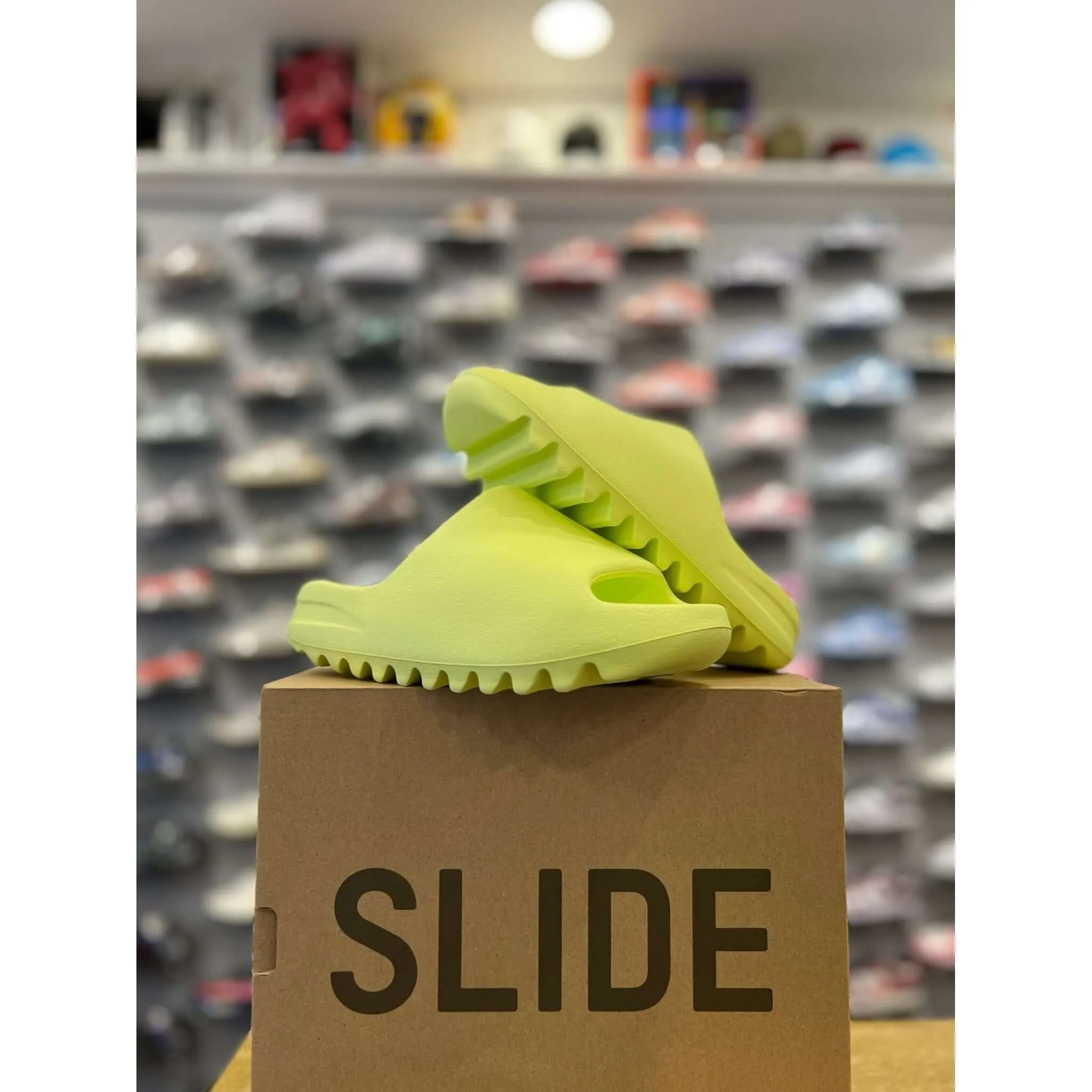 adidas Yeezy Slide Glow Green