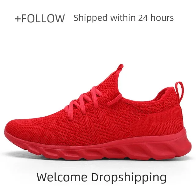 Brand New Sneakers Men Light Running Shoes Breathable Jogging Shoe for Man Zapatos De Hombre Summer Men's Casual Shoes Plus 12