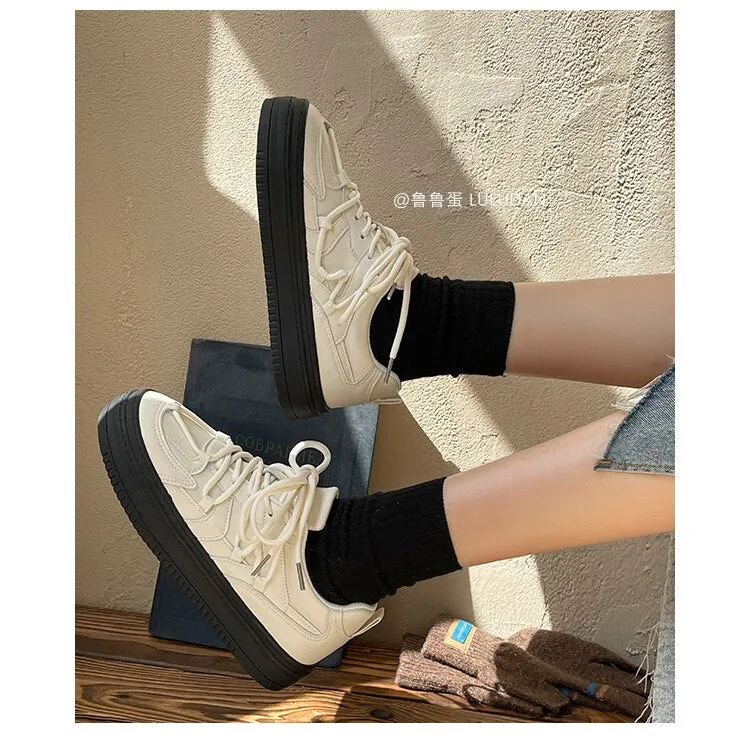 Chicmy 2023 Brand White Sneakers For Women Platform Designer Casual Lace Up Woman Flats Sneakers Shoes Tennis Female Vulcanized Shoes