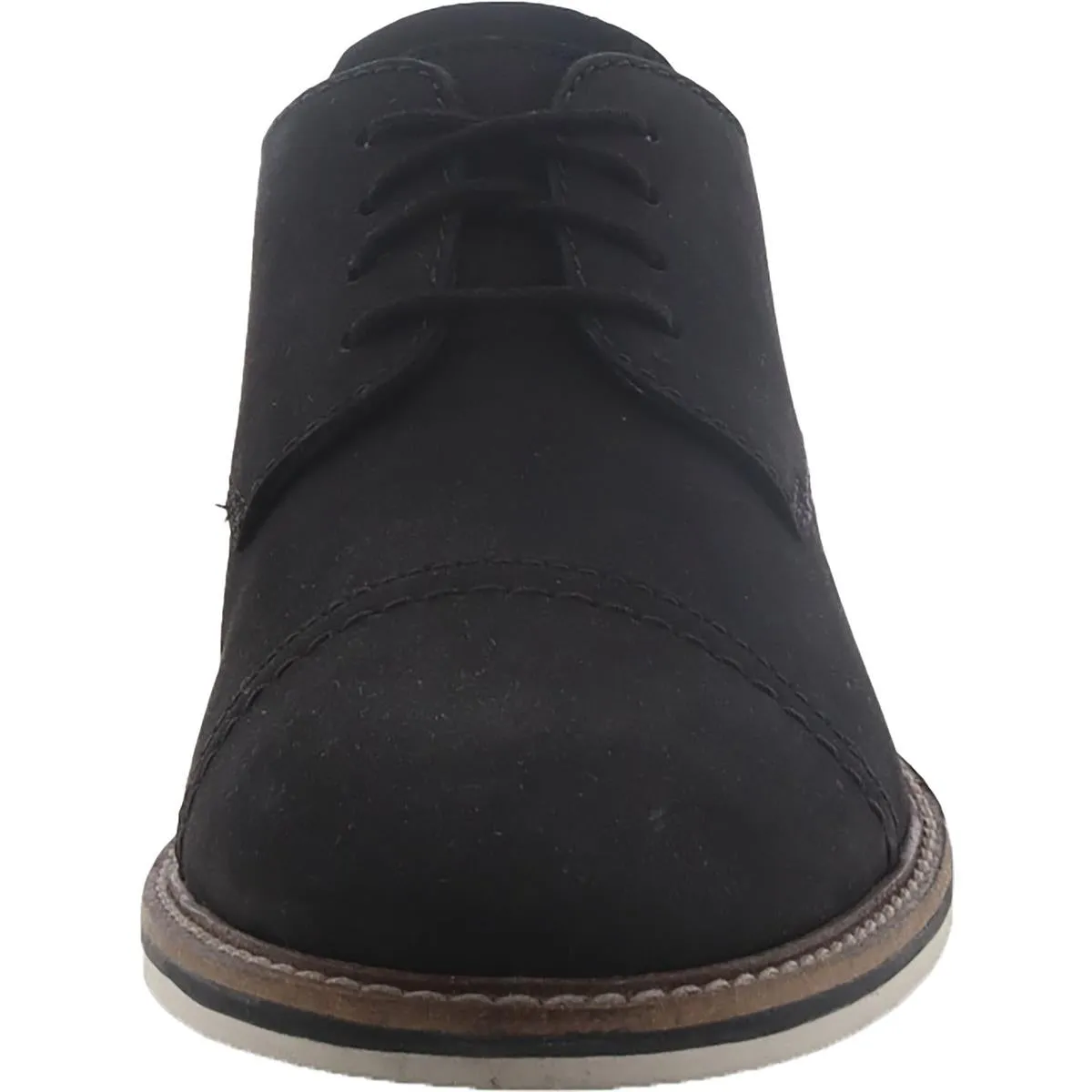 Clarks Atticus Cap Men's Leather Cushioned Cap Toe Oxfords