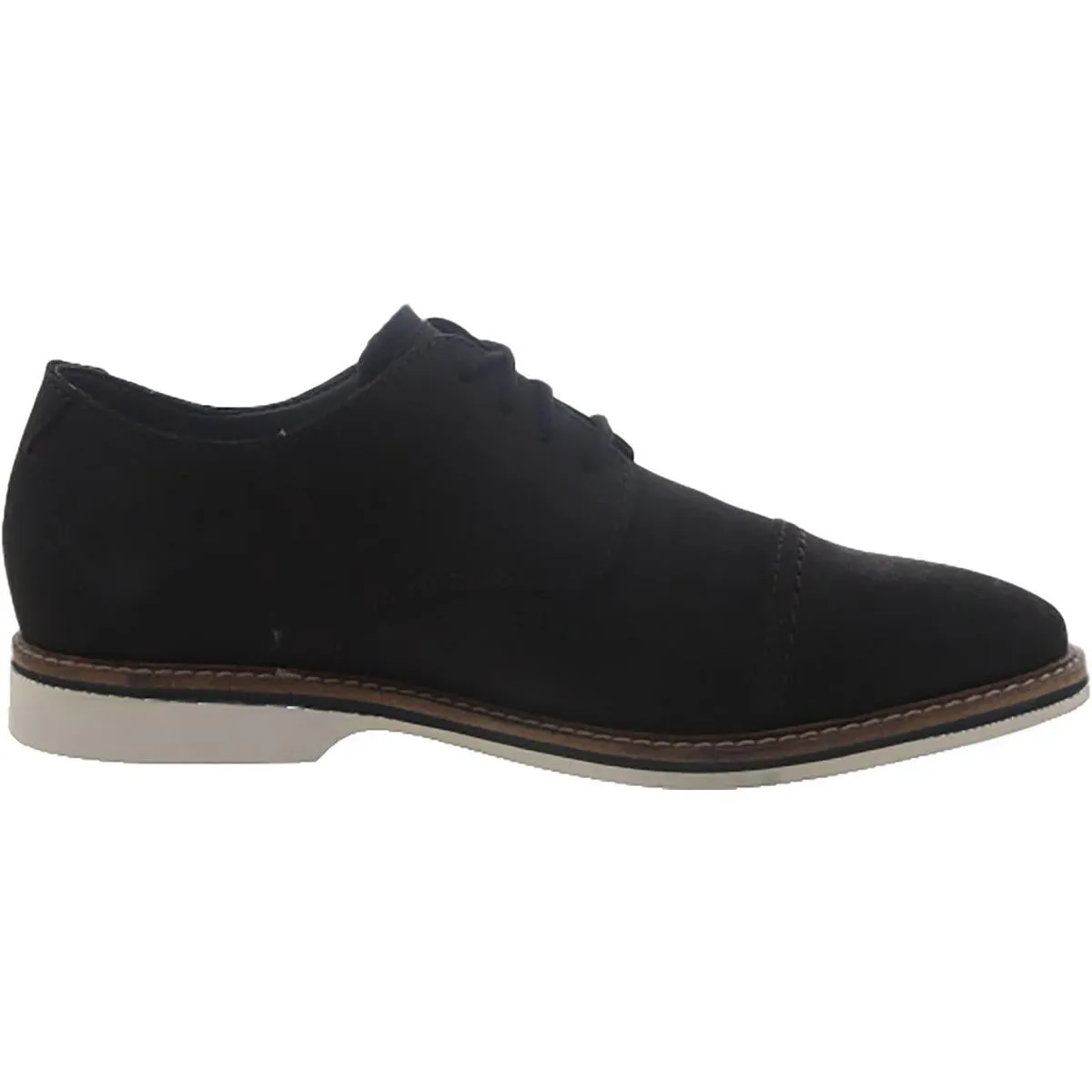 Clarks Atticus Cap Men's Leather Cushioned Cap Toe Oxfords