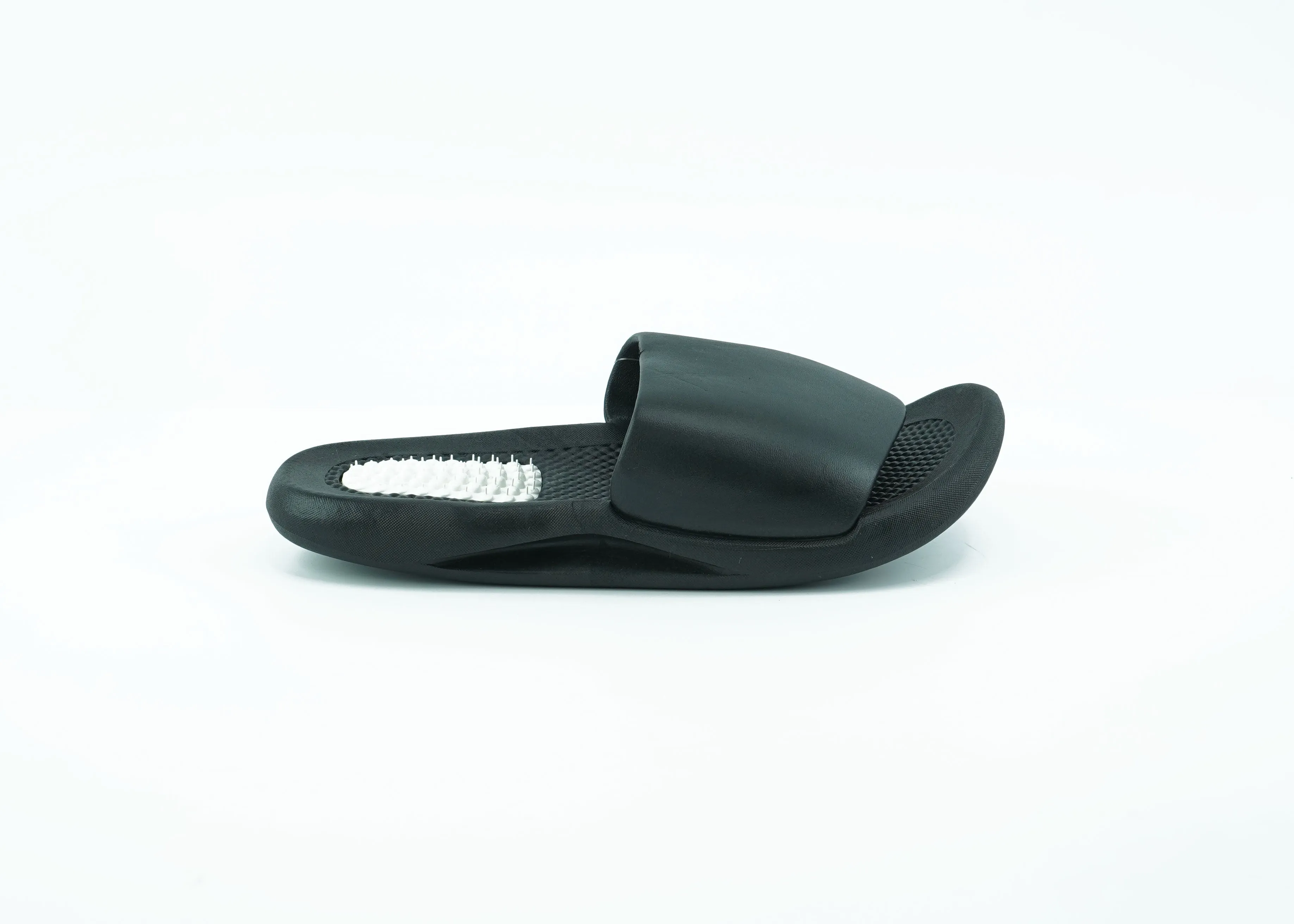 Classy black slides for men