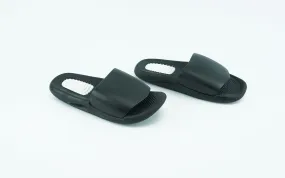 Classy black slides for men