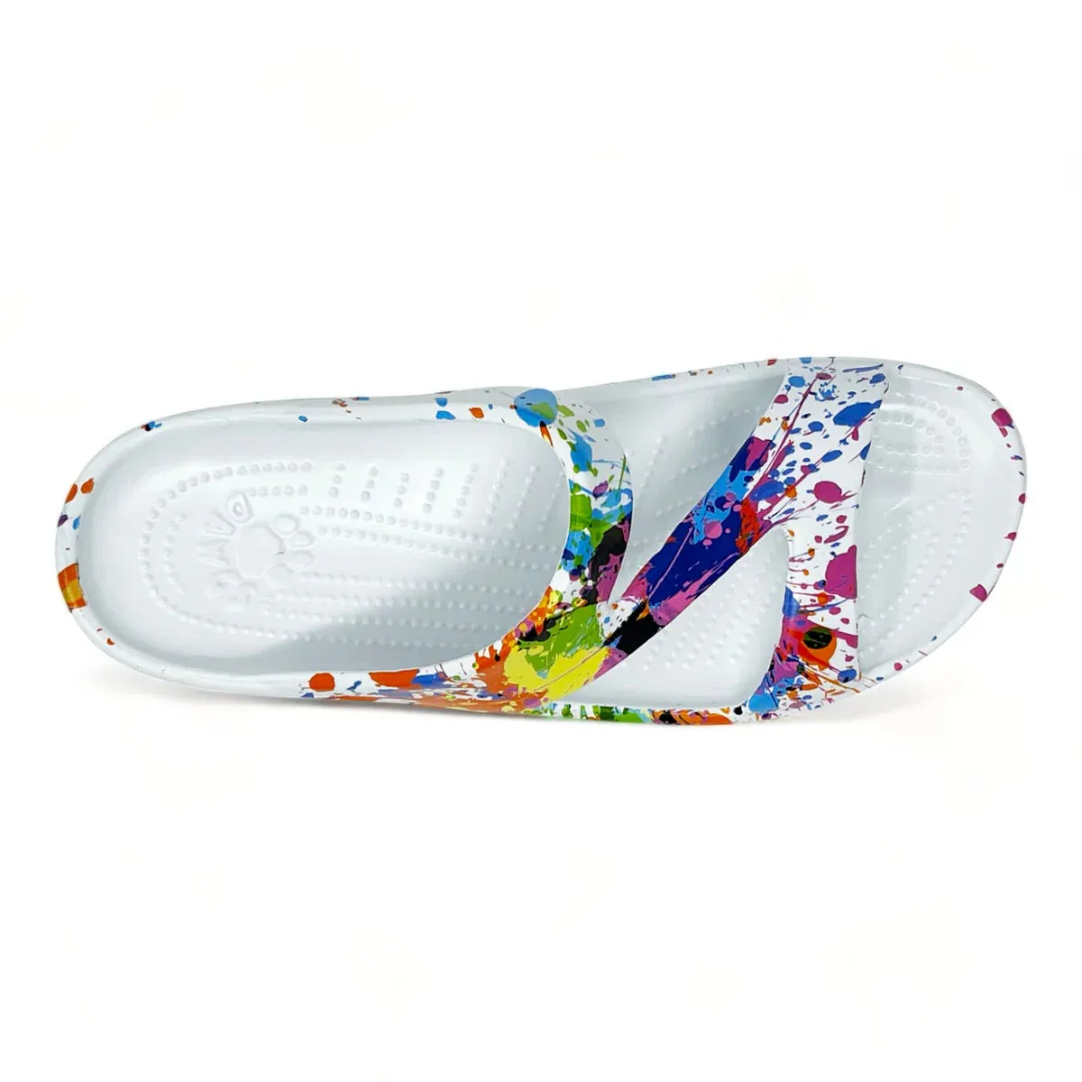 DAWGS Women's Paint Splatter Sandals