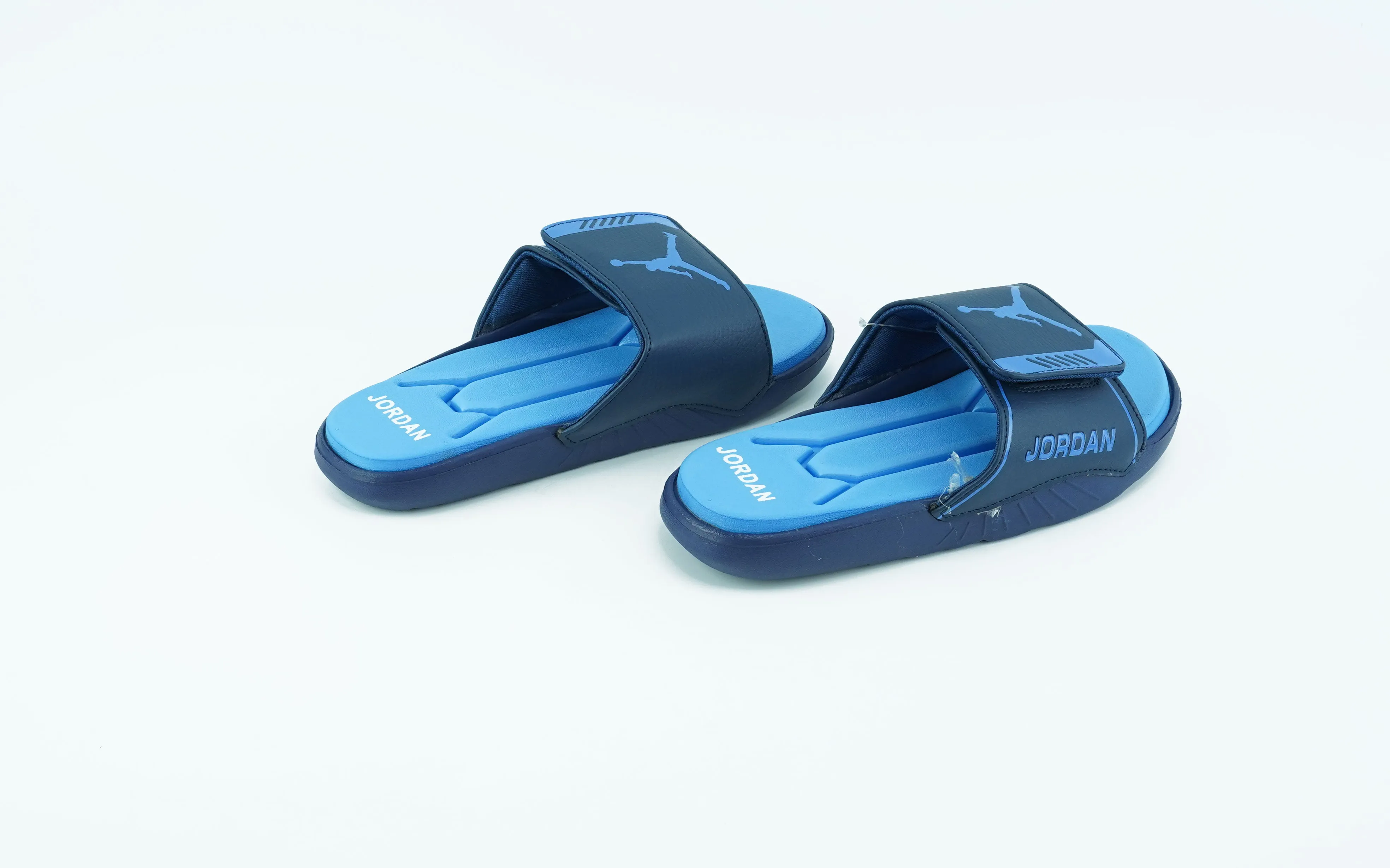 Jordan slides for men in blue