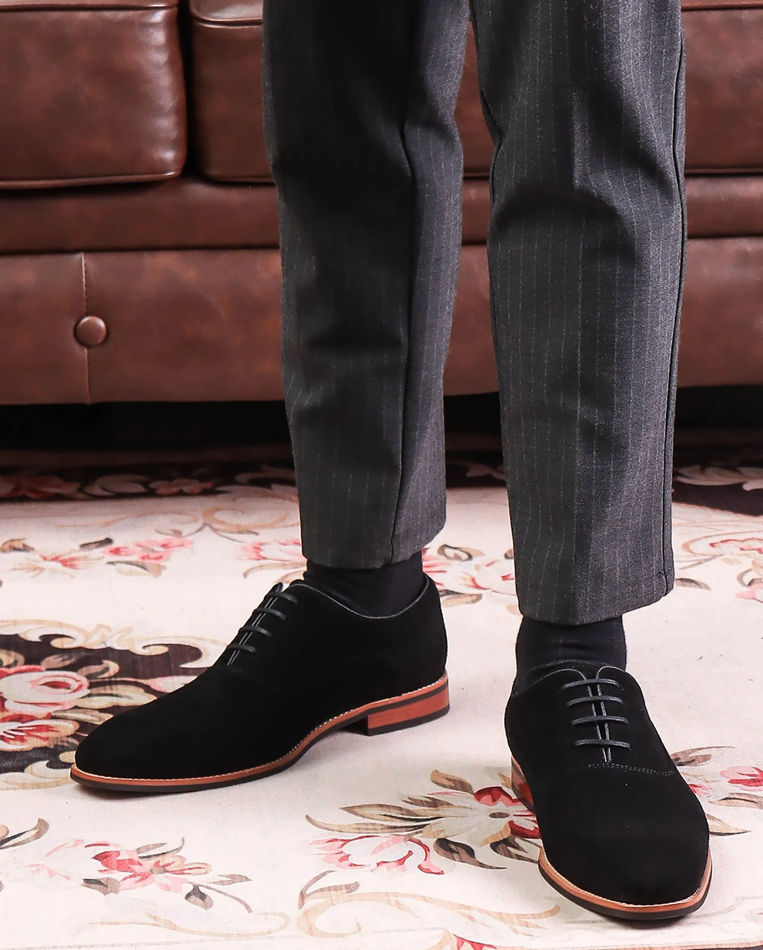 Men's Formal Suede Leather Oxfords