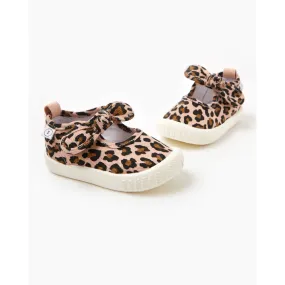 Millie Canvas - Blush Leopard