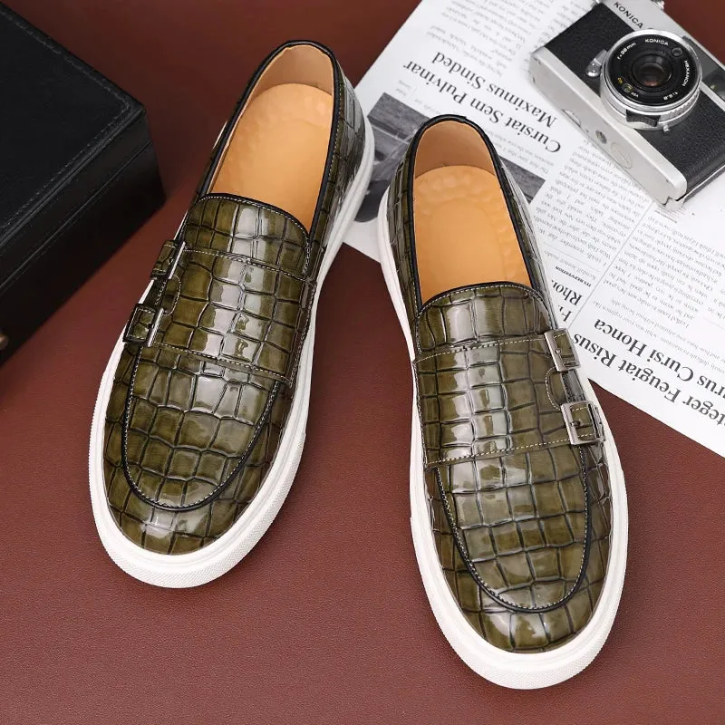 Monk double strap loafers