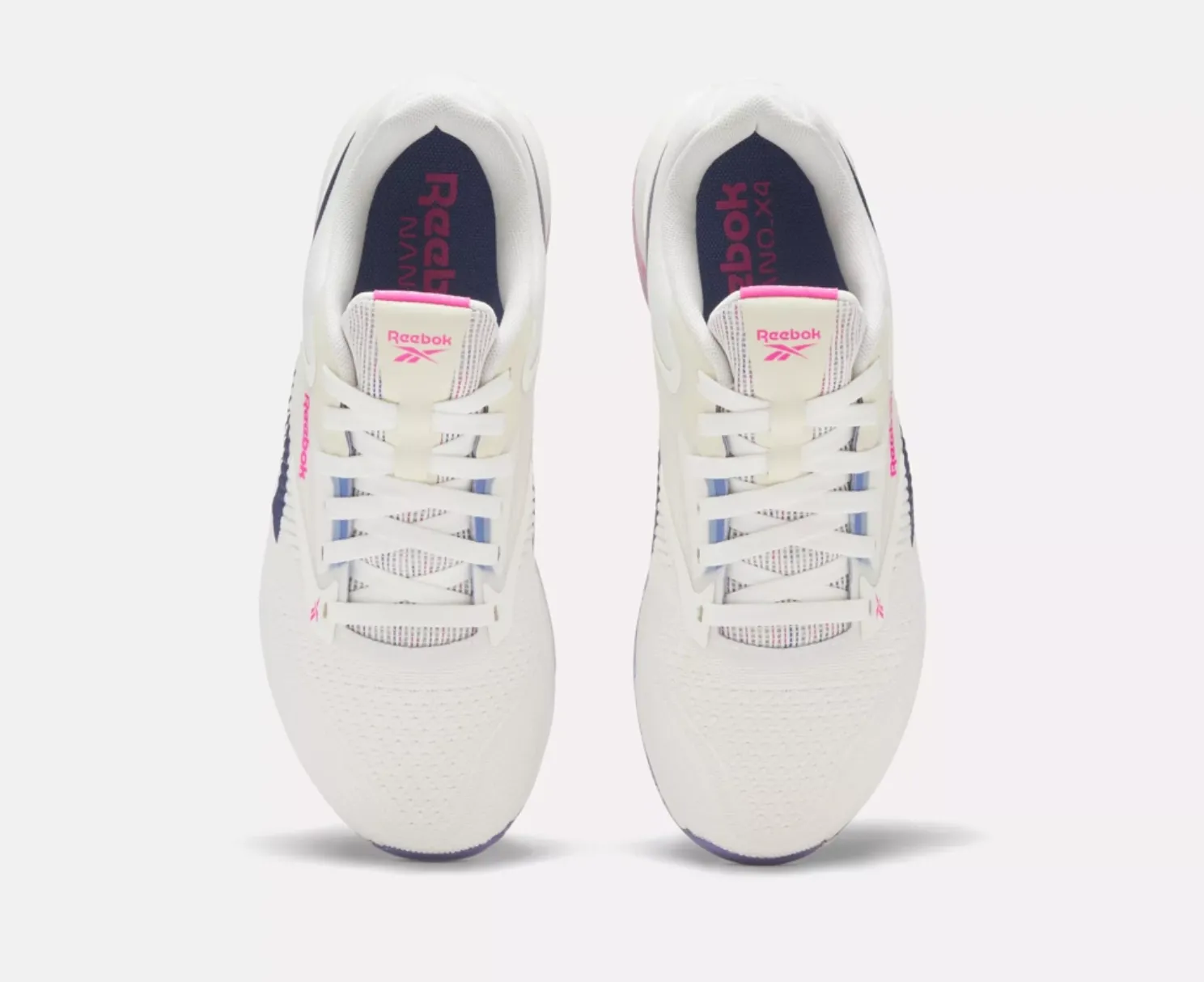 Reebok Womens Nano x4 - Chalk / Step Purple / Laser Pink (100074188 170)