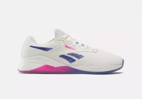 Reebok Womens Nano x4 - Chalk / Step Purple / Laser Pink (100074188 170)