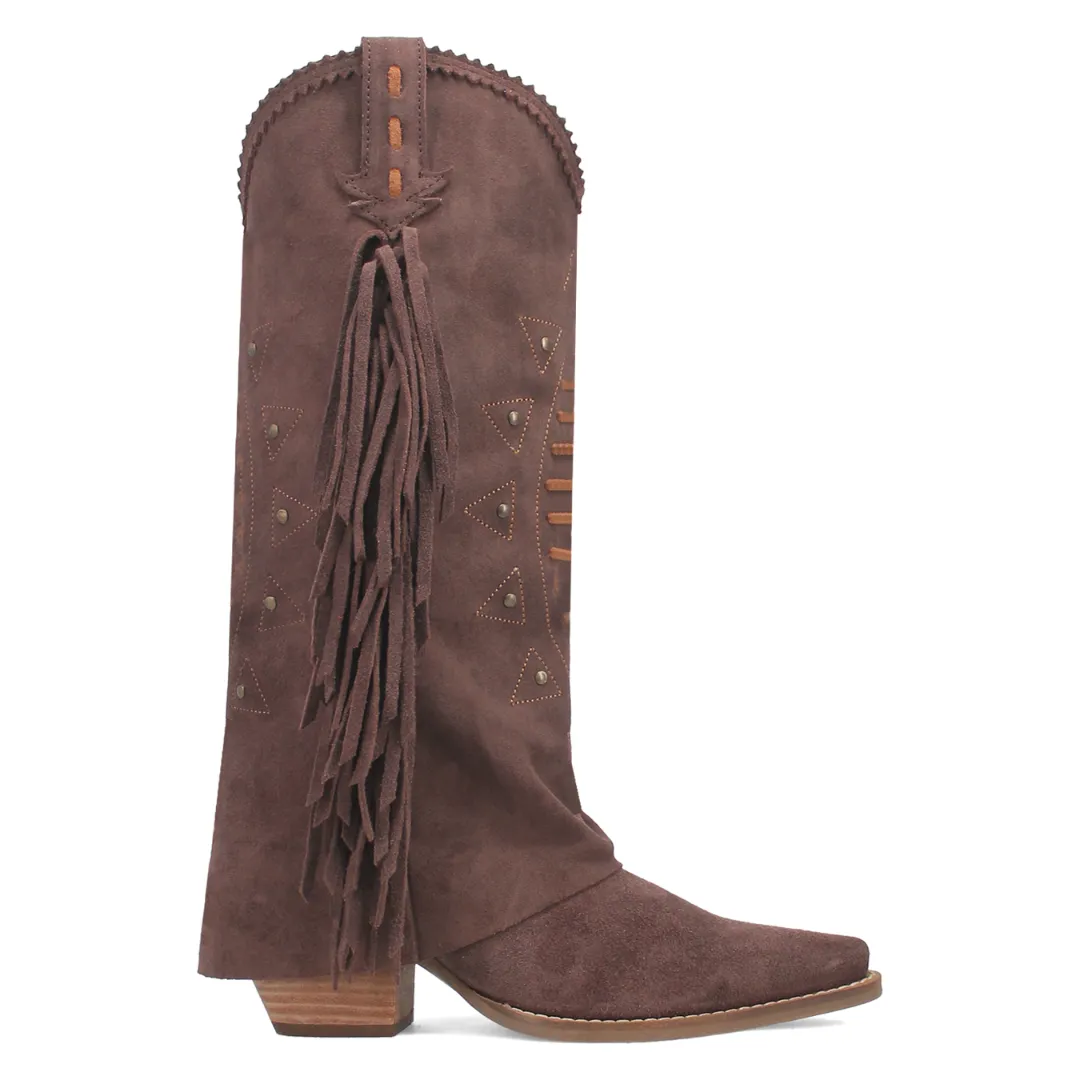 Spirit Trail Leather Boot - Brown/Brown - DI199-BN