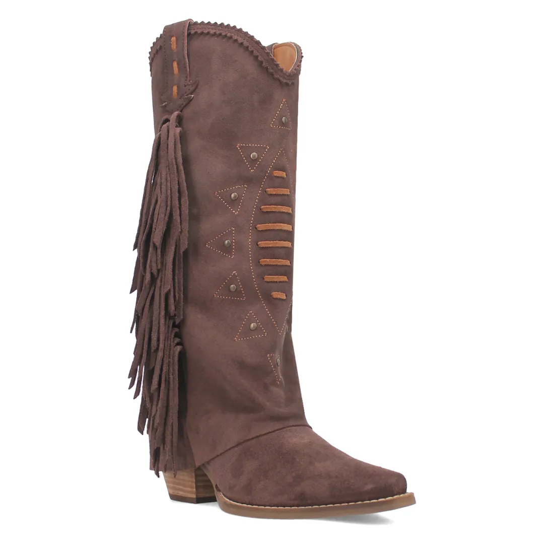 Spirit Trail Leather Boot - Brown/Brown - DI199-BN