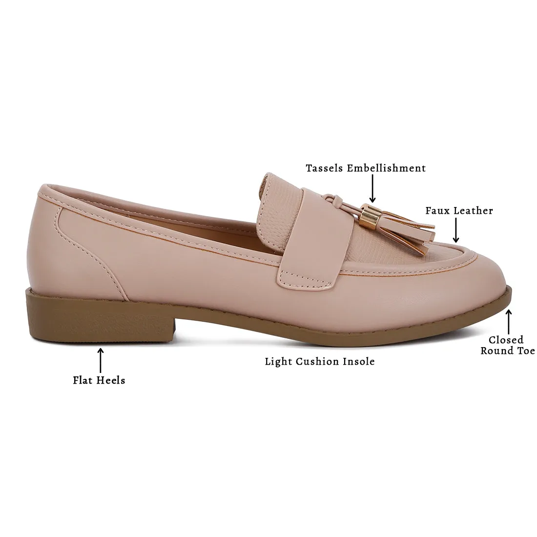 Tassels Detail Loafers