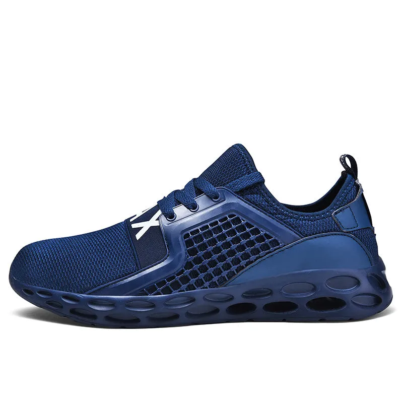 Weweya Croc Shoes Men Flyknit Sneakers Men Casual Shoes Man Trainers Walking Shoes Male Outdoor Footwear Tenis Masculino Adulto